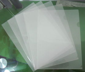 蒼南縣龍港文華紙塑制品廠 廠家定制PP文件夾，透明L型文件夾與UV印刷優(yōu)質(zhì)選擇
